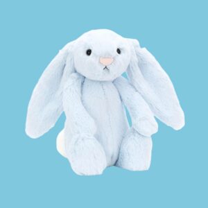 Bashful Blue Bunny