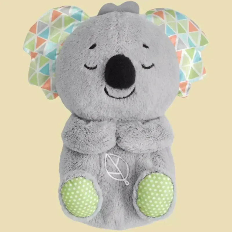 Soothe 'n Snuggle Koala Portable Plush Breathing Motion Sound Companion