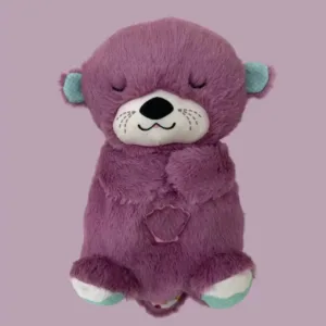 Soothe 'n Snuggle Otter Portable Plush Breathing Sound Companion