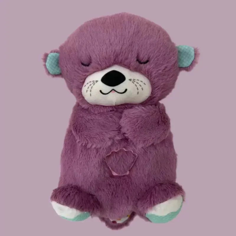 Soothe 'n Snuggle Otter Portable Plush Breathing Sound Companion